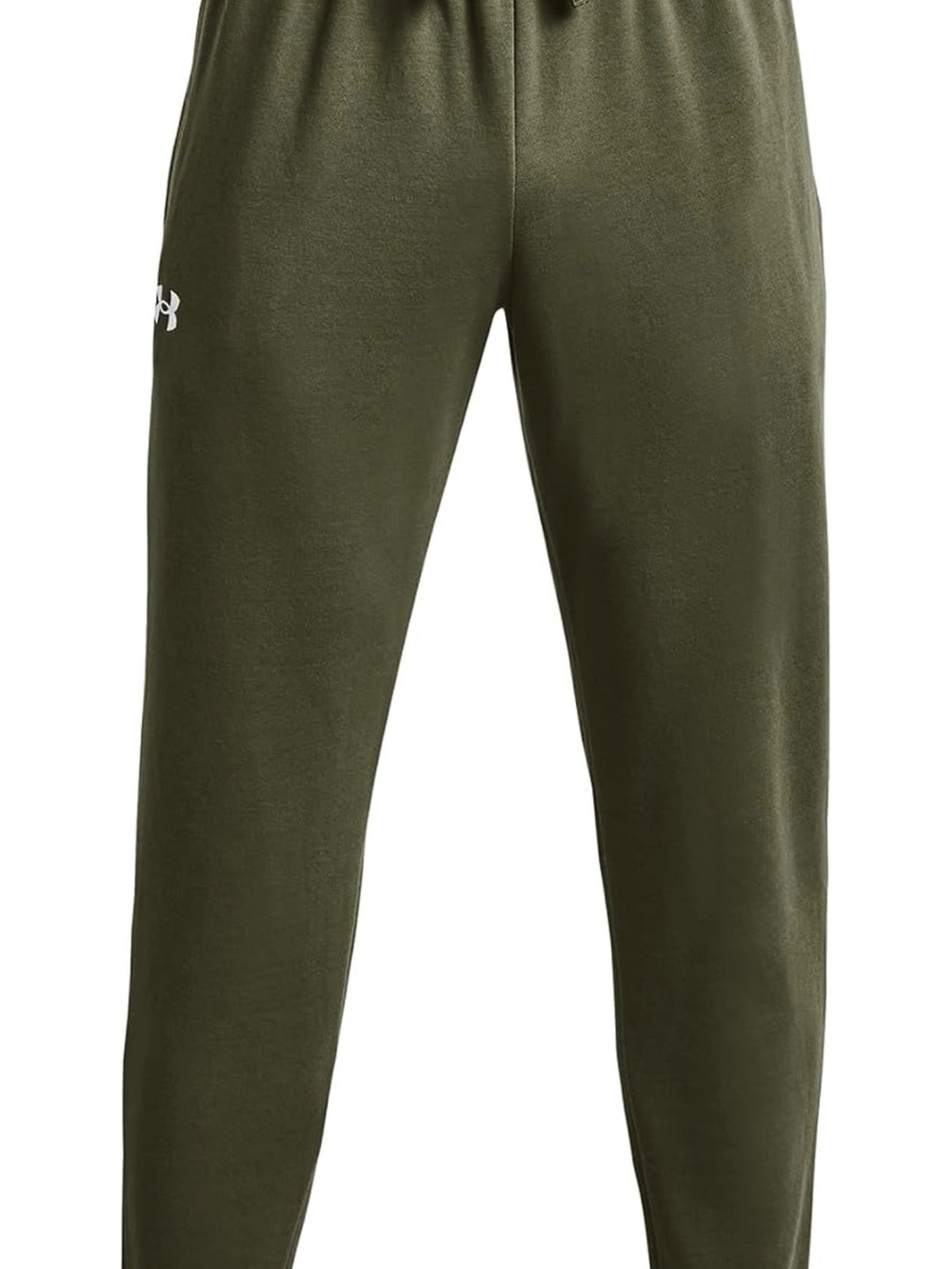 Under Armour Men's Olive Jogger Sweatpants with Logo